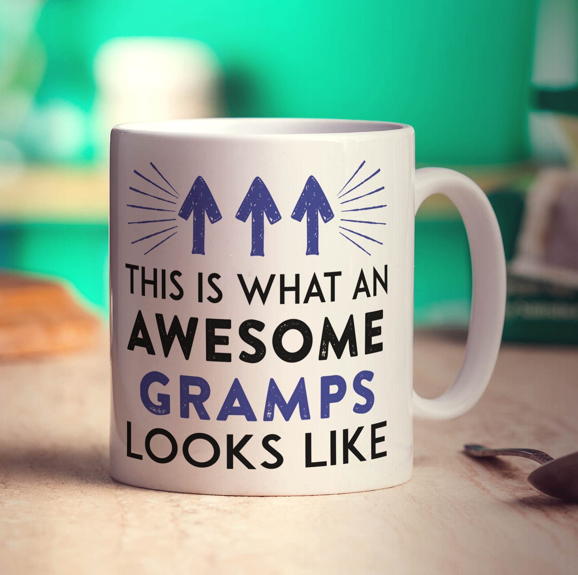Printster White This Is What An Awesome Gramps Looks Like Mug - 11Oz Ceramic Cup