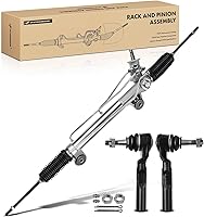 A-Premium Power Steering Rack & Pinion with Outer Tie Rod Ends for Chevy Silverado 1500 & GMC Sierra 1500 1999-2006 RWD