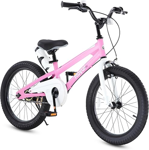 Miniatura 44 de RoyalBaby Kids Bike with Dual Handbrake for Beginners,12 14 16 18 20 Inch Bicycle for Boys & Girls Ages 3-10 Years Negro -,Rojo