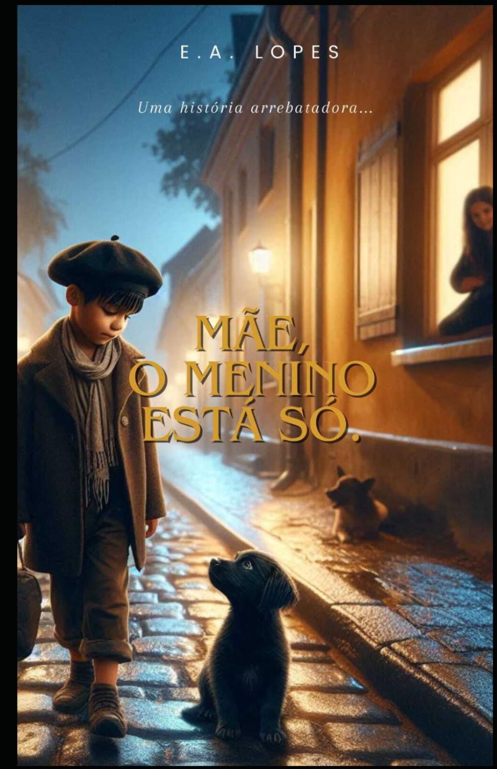 Mãe, o menino está só.