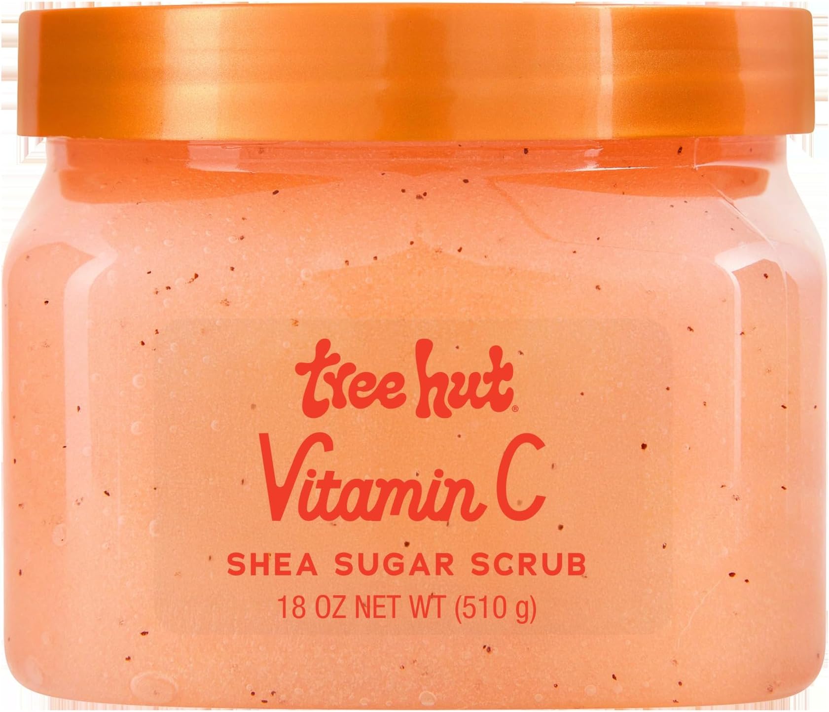 Tree Hut Vitamin C Shea Sugar Scrub, 18 oz (510g) Ultra Hydrating, Exfoliating, Nourishing Skin, Essential Body Care (Package May Vary)