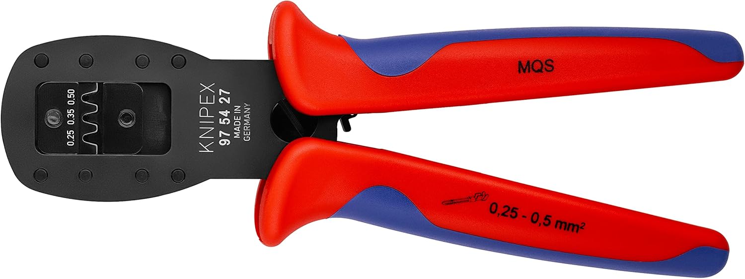 97 54 27 Crimping Pliers For Mqs Connectors with Parallel Crimping 0, 25/0, 35/0, 5mm