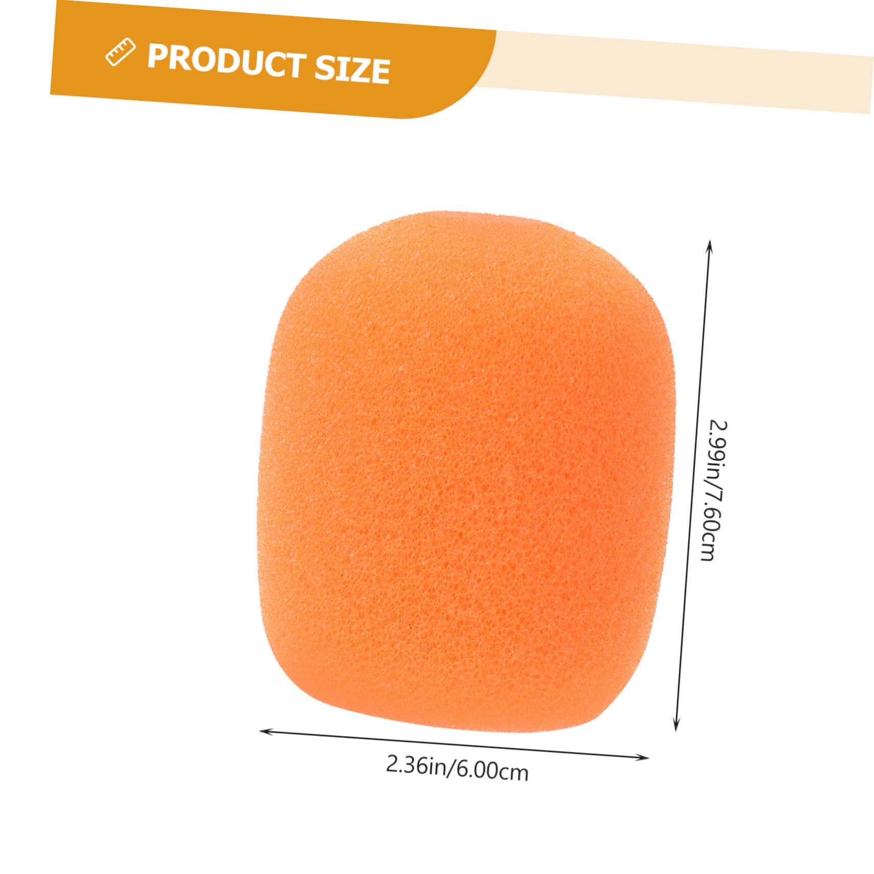 BESPORTBLE 1 Set Professional Microphone Rolling Rings Ktv Supplies with Creative Design Flexible Covers for Dance Stage Performances and Interviews