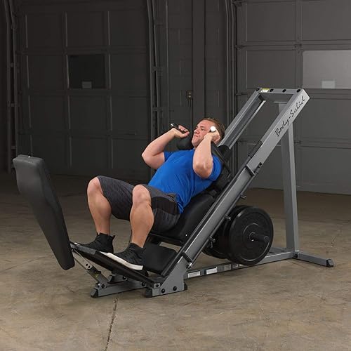 Miniatura 6 de Body Solid prensa de piernas y sentadillas