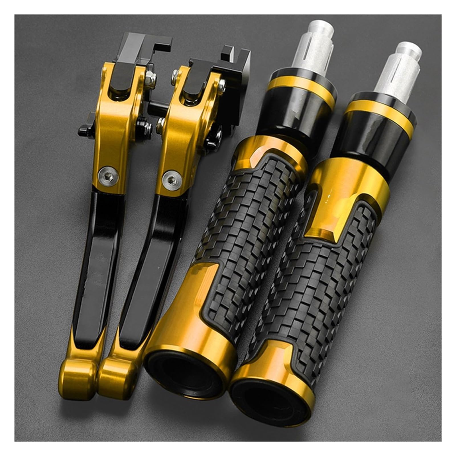 Pbqenxb Break and Clutch Levers for XL 650 V for Transalp for XLV 2001-2007 Motorcycle Brake Clutch Levers Handlebar Grip