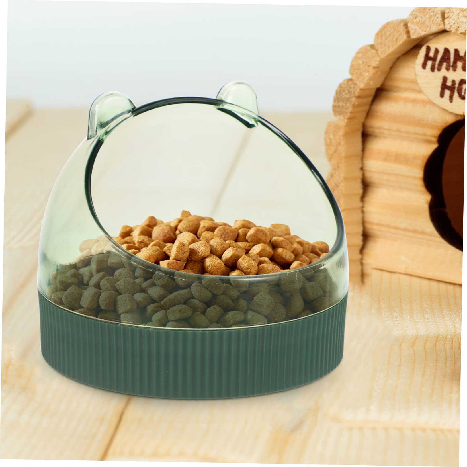 Sosoport 4piezas Comedero Colgante para Hámster y Roedores Plato Compacto De Alimentación para Chinchillas y Cobayas Fácil De Limpiar y Duradero Color Midnight