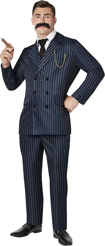 Spirit Halloween The Addams Family Adult Gomez Addams Costume | Officially Licensed | Group Costume