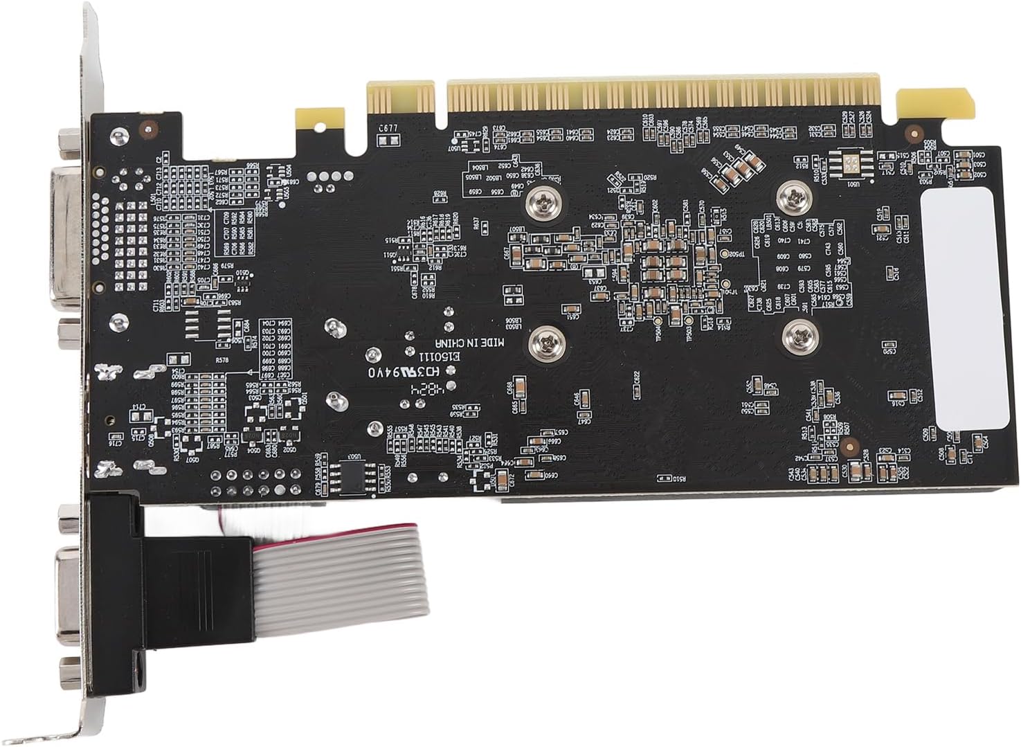 PUSOKEI GT610 1GB DDR3 64bit Graphics Card, PCI Express 2.0 16X PC Gaming Video Card Support HDMI DVI VGA and 10 11, Low Profile Silent Fan for Desktop PC,Plug and Play
