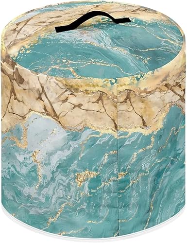 Miniatura 8 de Tutolipy I'd Rather Be Making - Cubierta redonda para olla a presión de arroz, diseño divertido, color negro, funda para freidora de aire,