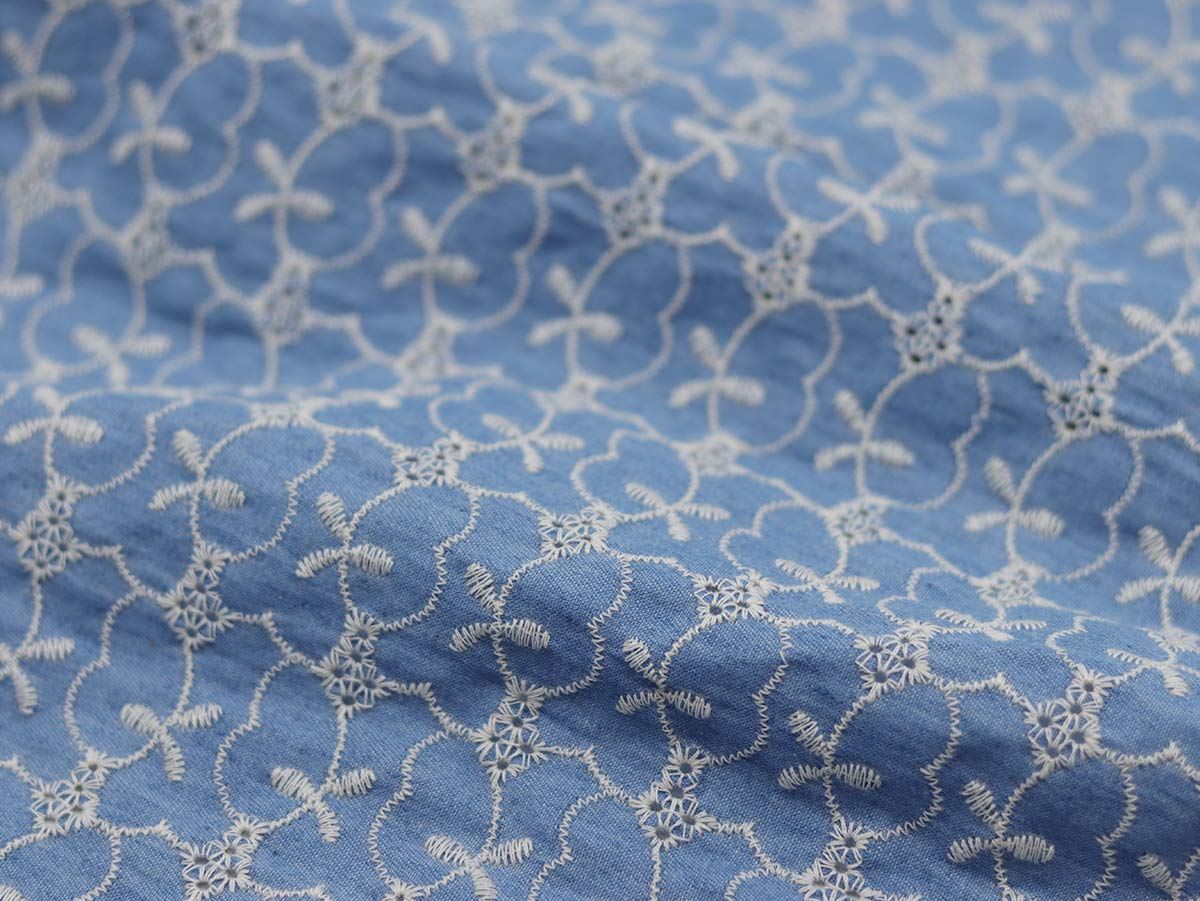 最新版 生地サンプル（刺繍生地・無地・デニム系） 最新