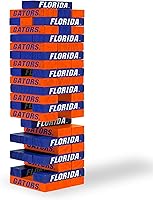 Vista 1 de Wild Sports NCAA Pro Football Tabletop Stackers Block Game for College Football Fan, Dorm Game, Tailgate