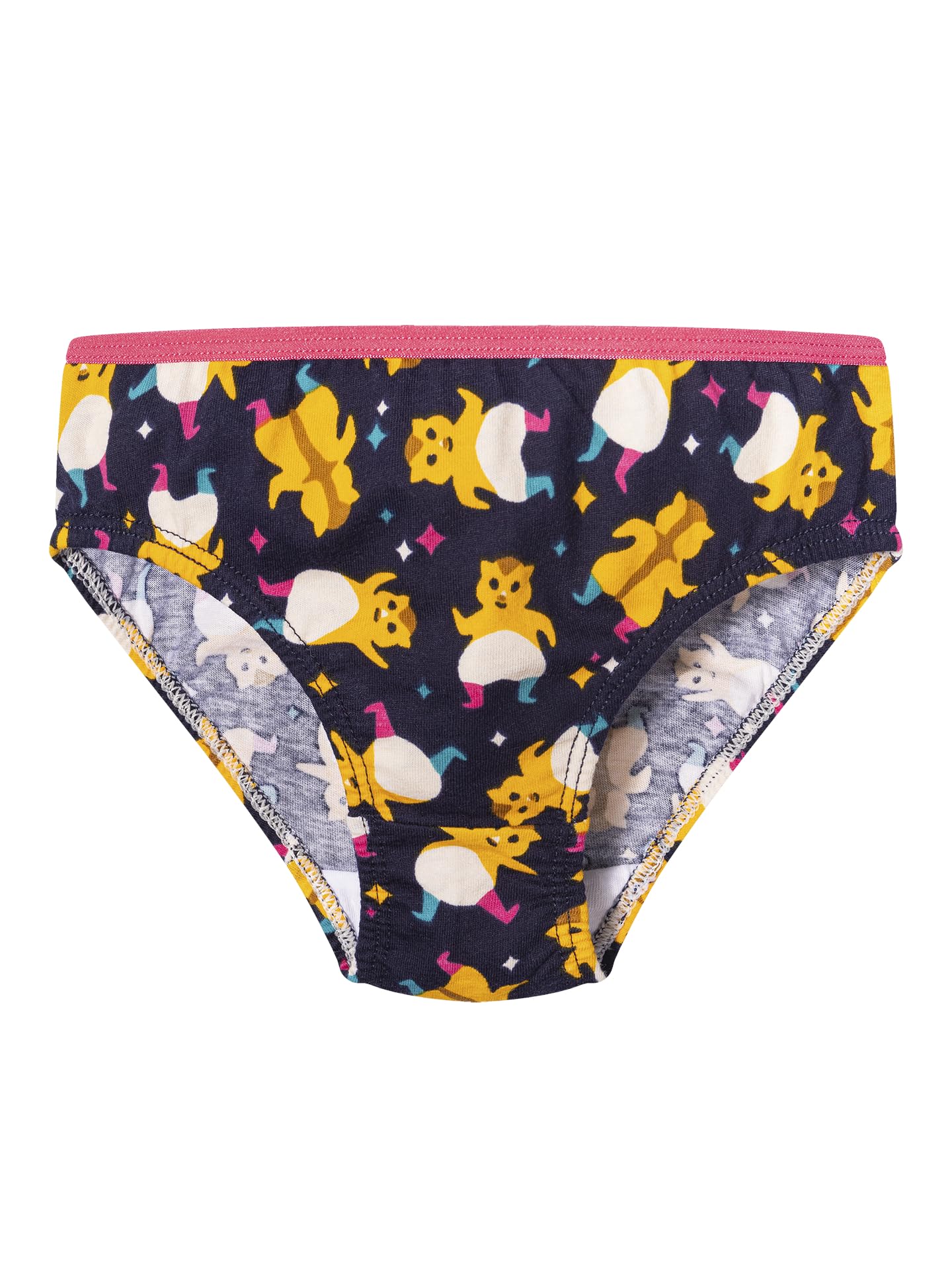 Dedoles Slip Damen & Mädchen Panties Unterwäsche Baumwolle viele lustige Designs Blumen Apfel Avocado Einhorn Party Meerjungfrau
