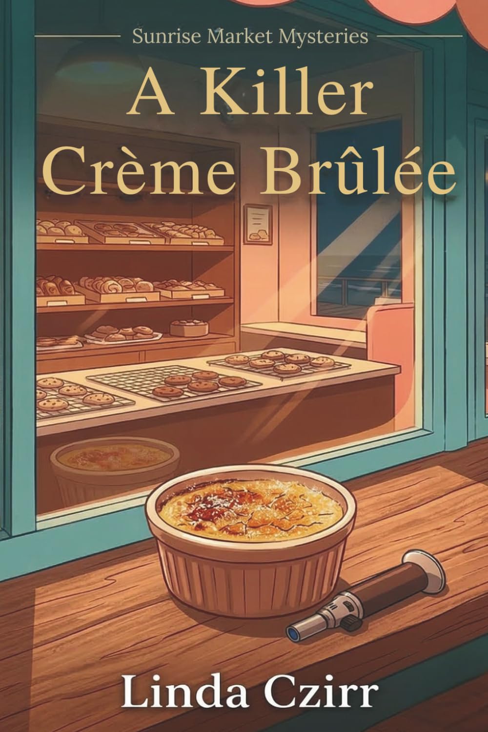A Killer Crème Brûlée: A Small-Town Culinary Cozy Mystery in Sugarburrow Harbor (Sunrise Market Mysteries)