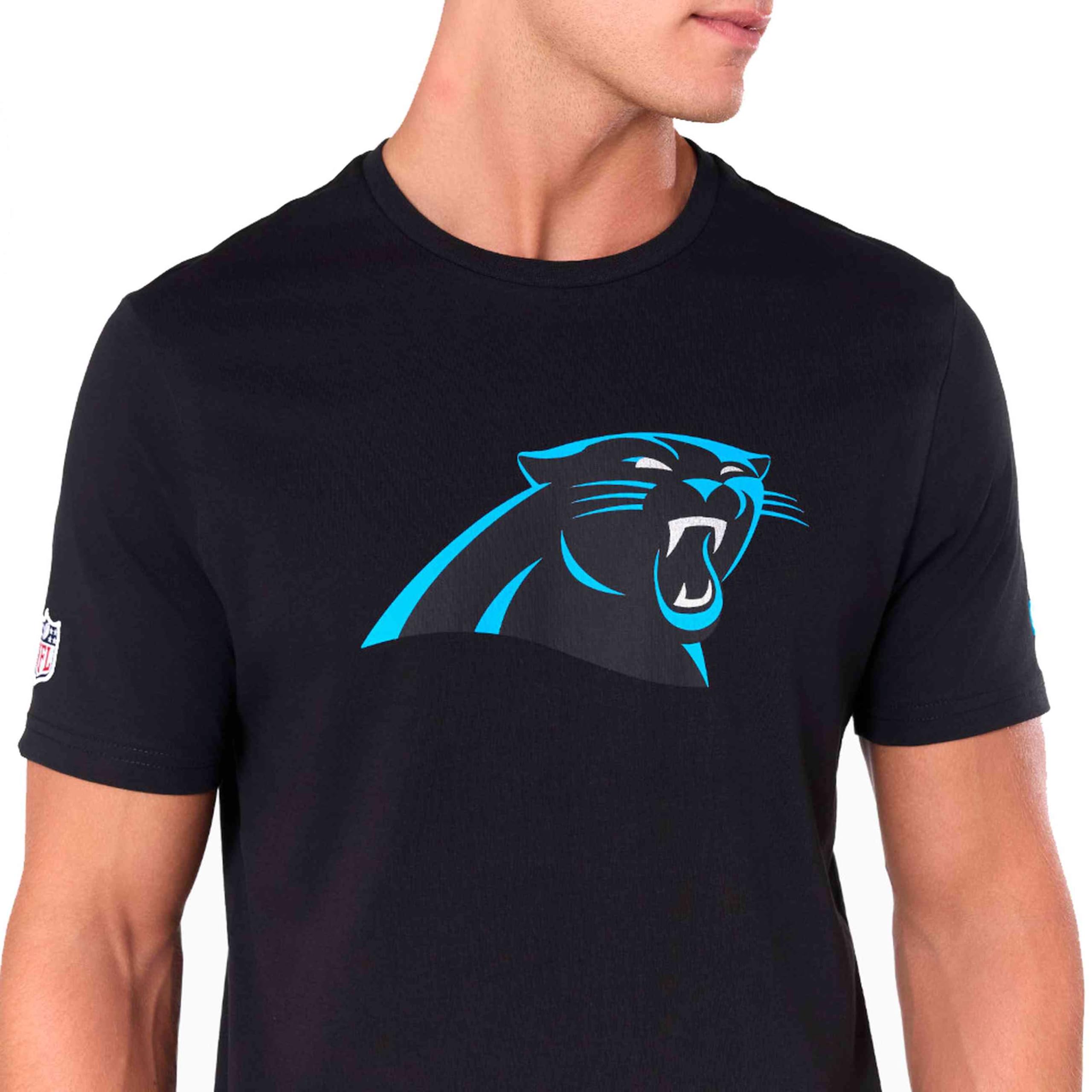 New Era Carolina Panthers NFL Team Logo Black T-Shirt