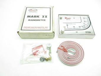 DWYER Model 25 Mark II Manometer -0.05-0-3IN-H2O D599980