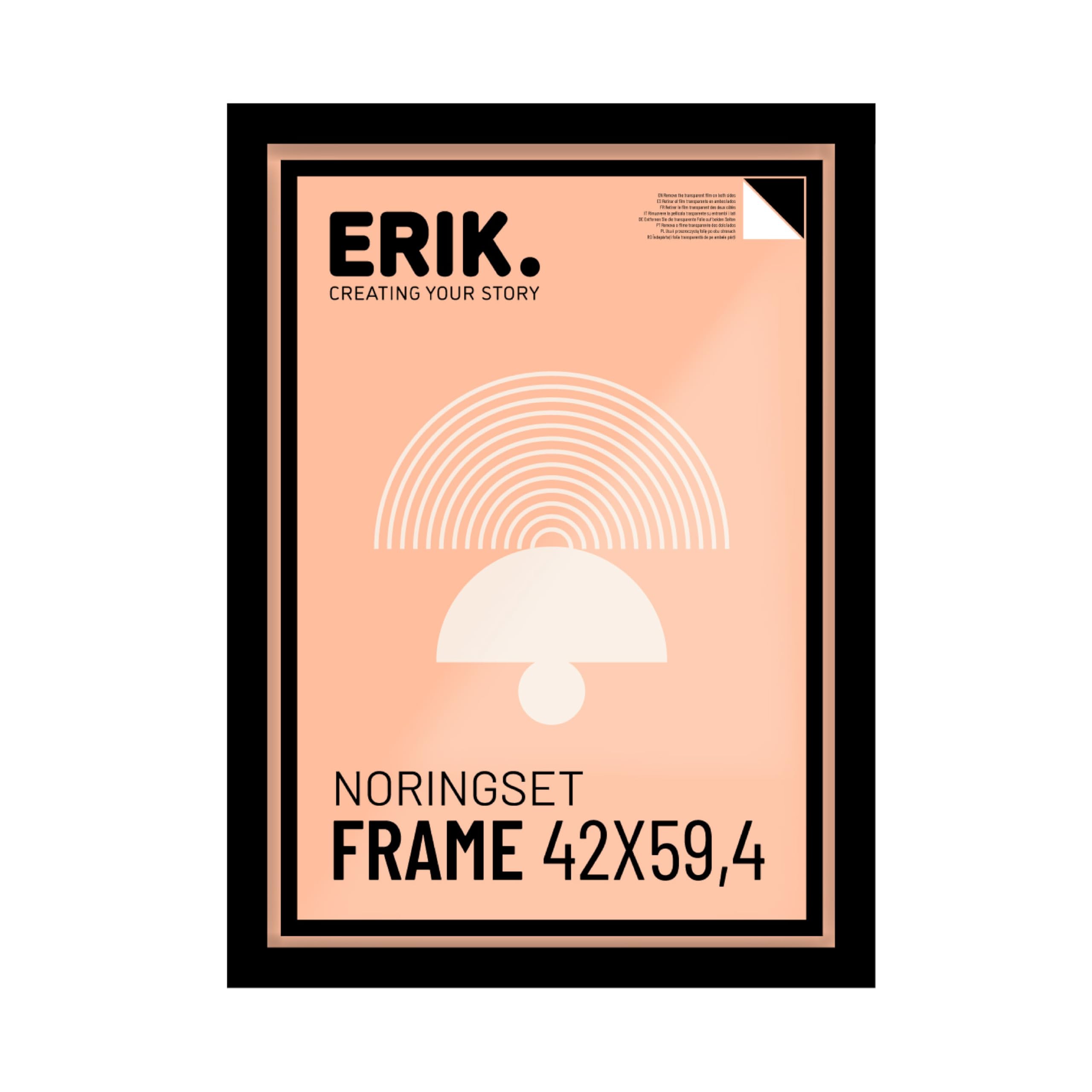 Grupo Erik Poster Frame 42 x 59.4cm - A2 Picture Frame, Black Photo Frames, Picture Frames, Large Picture Frames, Wall Art, Wall Photo Frame, Home Decor, Wall Decor