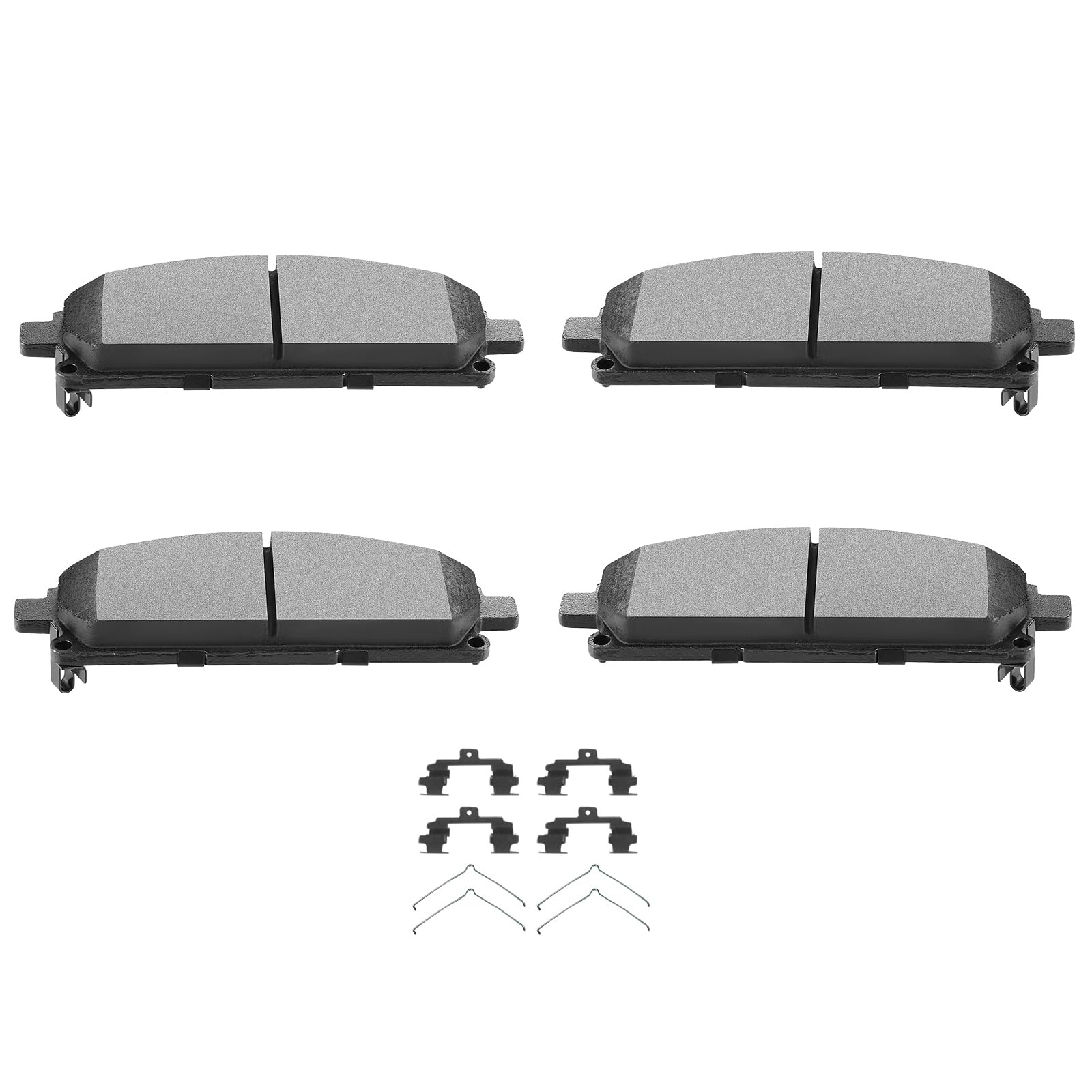 SCITOO D855 Front Semi-Metal Brake Pads Sets Fit For Acura MDX 2003-2006,For Nissan Pathfinder 1996-2004,For Quest 2004-2009 2011-2017,For X-Trail 2005-2006