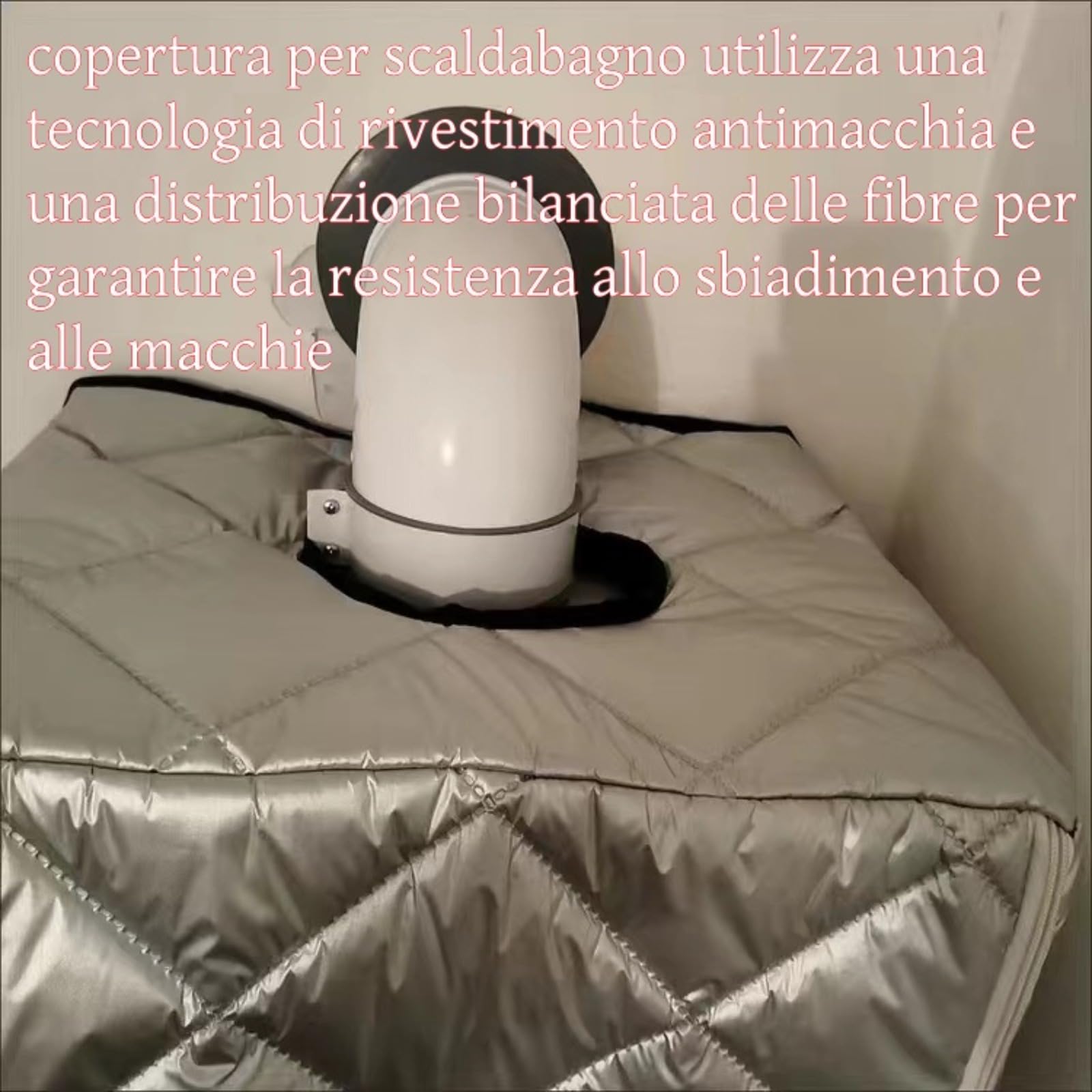 Copertura rinforzata per scaldabagno | Copertura protettiva impermeabile per caldaie e riscaldatori | Copertura isolante da gelo, pioggia e polvere | Durevole all'aperto per patio