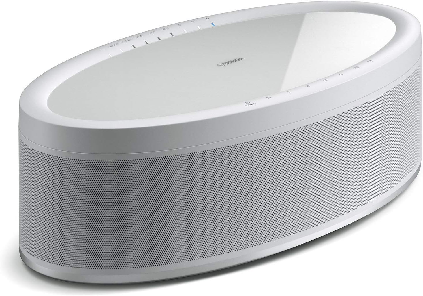 Yamaha Audio 2021 MusicCast 50 WX-051 70W Wireless Speaker, Alexa Voice Control, White, Single (Renewed)