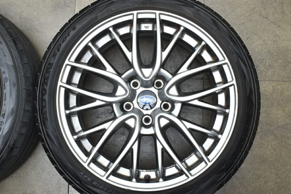 Amazon | 中古 タイヤホイール 4本セット 18インチ 8.5J +55 245/40R18 