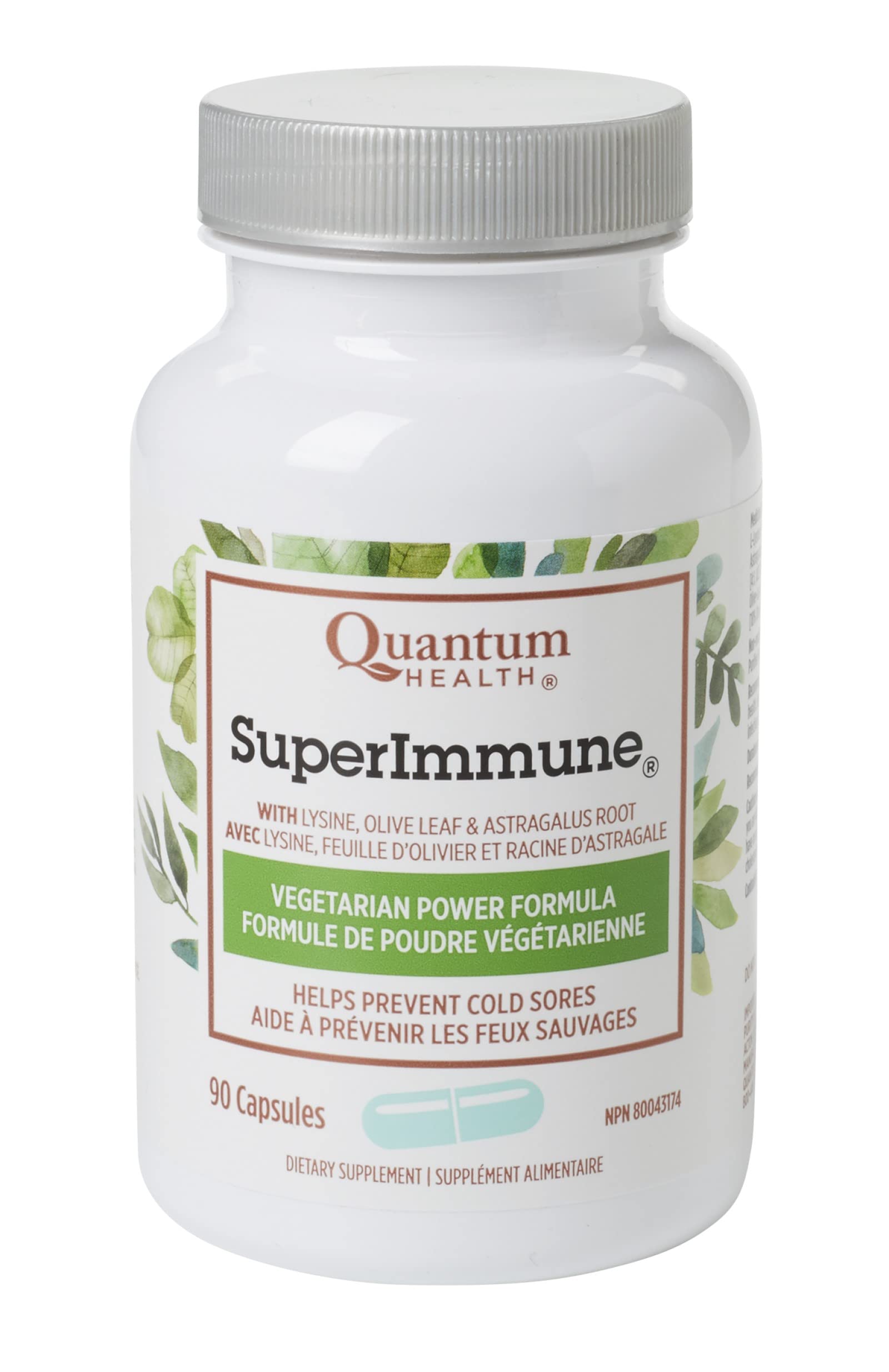 Health Super Immune+ Power Formula Dietary Supplement, 90 Vegetarian Capsules