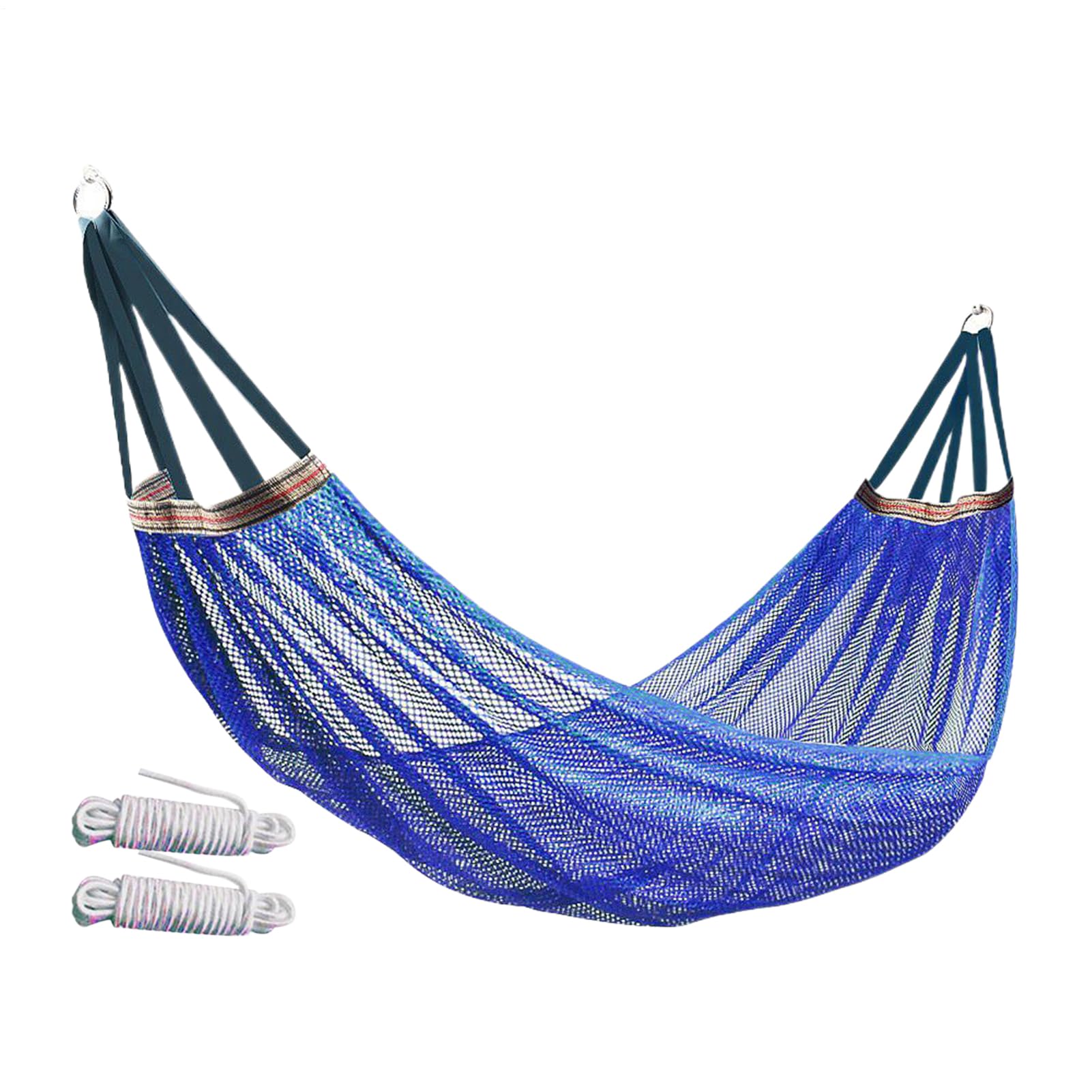 Camping Hammock, Netting Tree Swing Portable, 260x130cm, Camping Hanging Bed, Outdoor Tree Hammock, Travel Swing Seat, For Backyard Garden Hiking Meditation