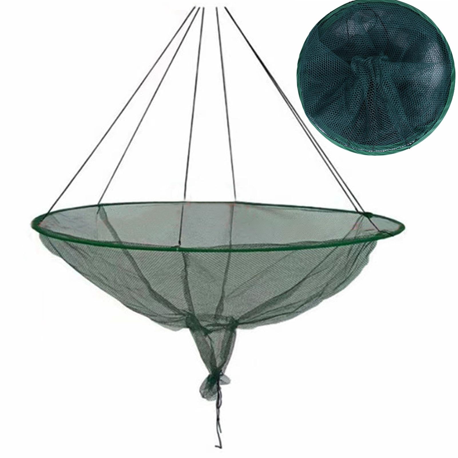 drop net fishing off bridge - Net for Pier Fishing, Soft Steel Hoop Red October Bait Stoney giving the Deep The foldable design allows Hoop Size:4'