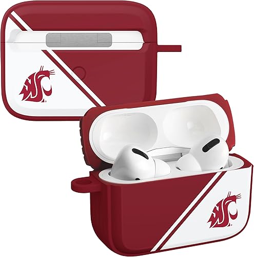 Miniatura 5 de AFFINITY BANDS Washington State Cougars Camo HDX - Funda compatible con Apple AirPods Generación 3 Camo,Champion Series,Clásico,Carmesí
