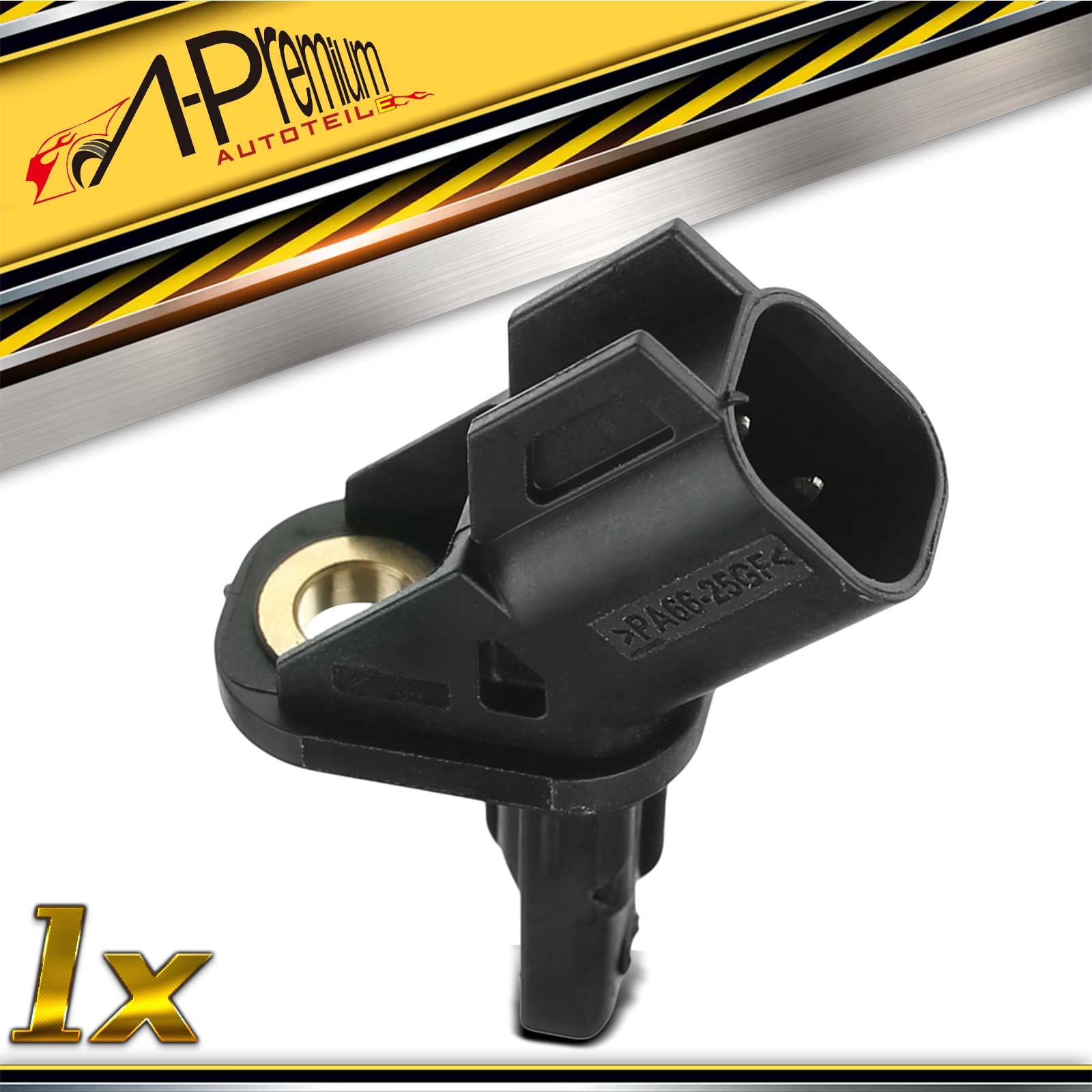 Frankberg Sensore Velocità Ruota ABS 2-Poli Anteriore Compatibile Con Peugeot 106 E Citroen Saxo (1996-2004) Ricambio 454557