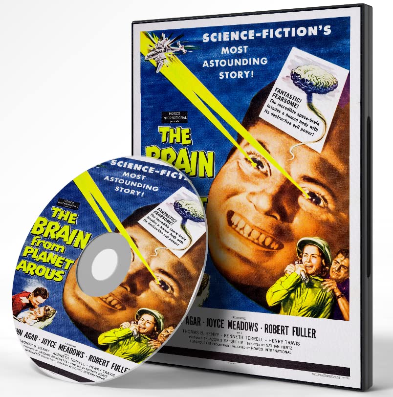 The Brain from Planet Arous (1957) Action, Adventure, Horror DVD