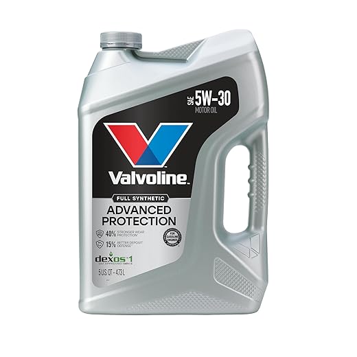 Valvoline Advanced Full Synthetic SAE 5W-30 Motor Oil 5 QT