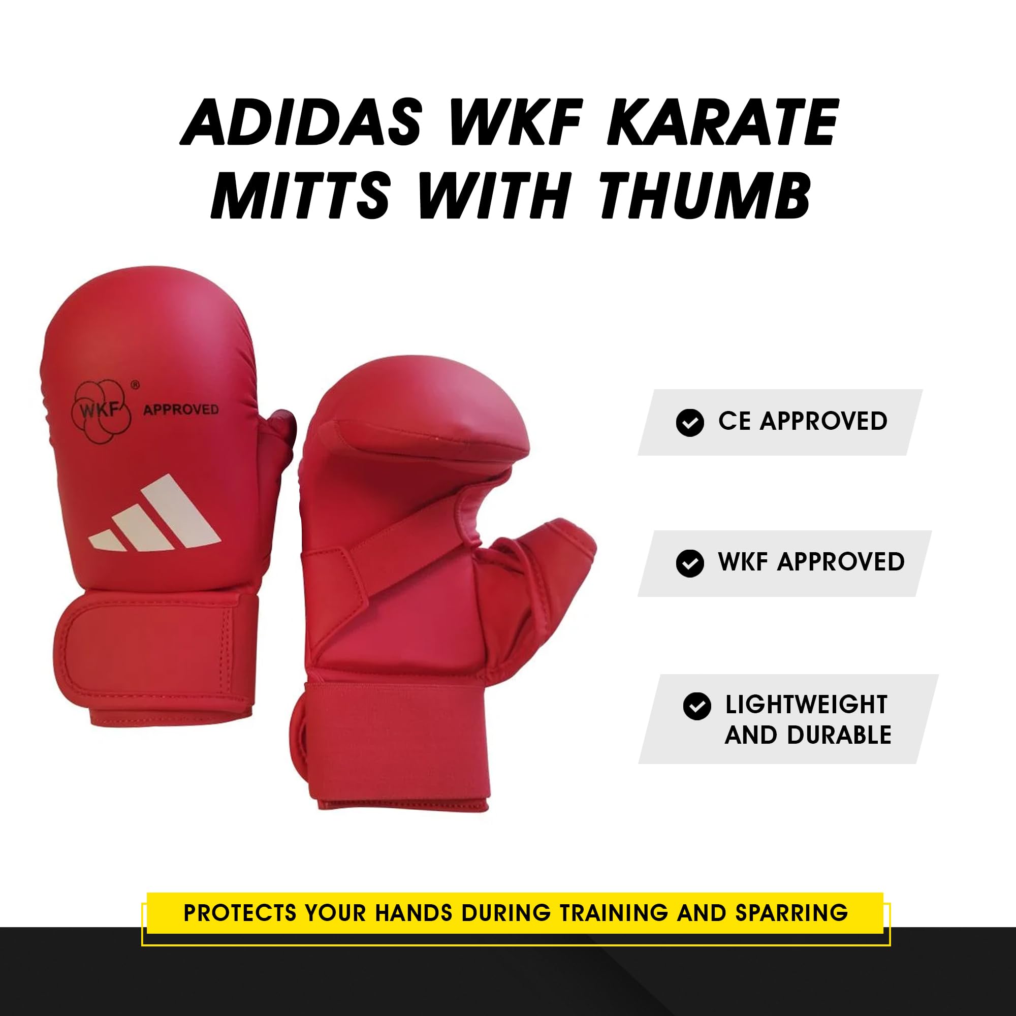 Adidas Mitts with Thumb WKF Karate-Handschuhe mit Daumen