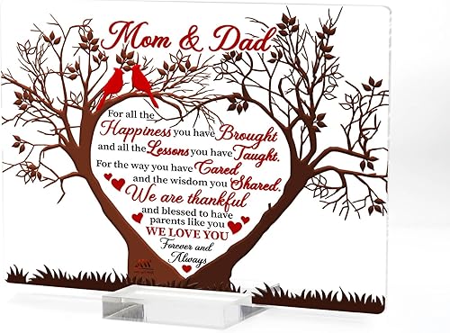 Miniatura 9 de Placa acrílica con soporte de 20 razones por las que te amo, decoración de letrero acrílico de cassette para oficina en casa, regalo romántico para