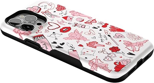 Miniatura 541 de Casely Funda para iPhone 13 Pro Max Compatible con MagSafe Fuera de las líneas Funda de marcador Crayola