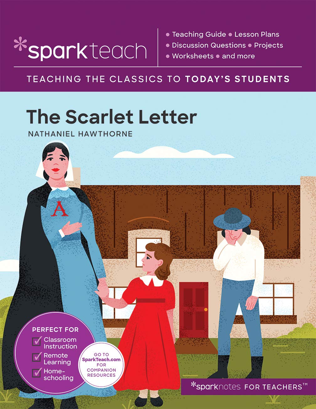 SparkTeach: The Scarlet Letter (Volume 24)
