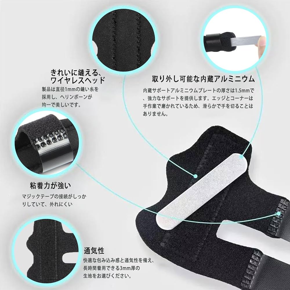 Amazon | Clcyricher 指サポーター【4枚セット】6色可選 指の