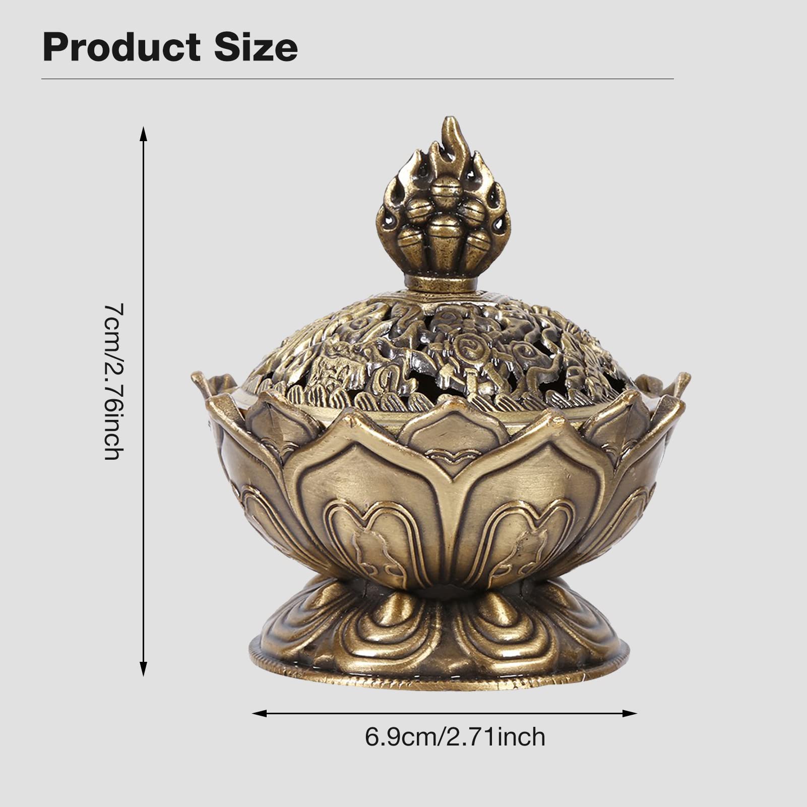 Amazon.com: 2 Colors Incense Incense Holder, Elegant Decoration