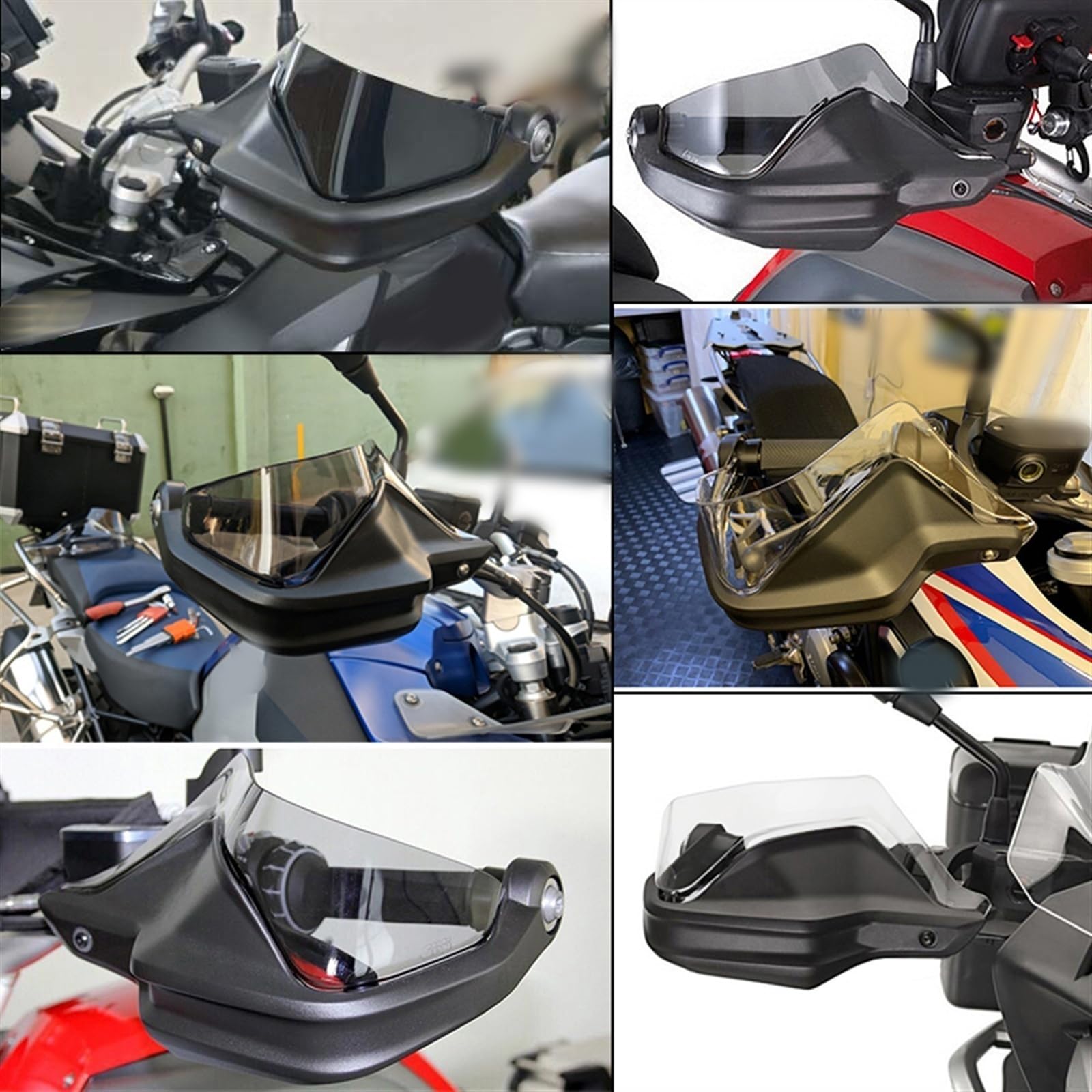 Motorfiets R 1200 GS Carbon Handguard Shield Hand Guard Protector Voorruit Voor B&M&W R1200GS LC 2013 2014 2015 2016 2017 2018 2019 handbeschermers ( Color : Shield A