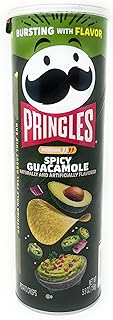 Spicy Guacamole Flavored Potato Chips 5.5oz - 1 can