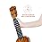 QDH Kids Toy Ukulele, Kids Guitar Musical Toy,17 Inch 4 Steel Strings, with Pick,Early Educational Learning Musical Instrument Gift for Preschool Children(Wooden Color) (17inch)