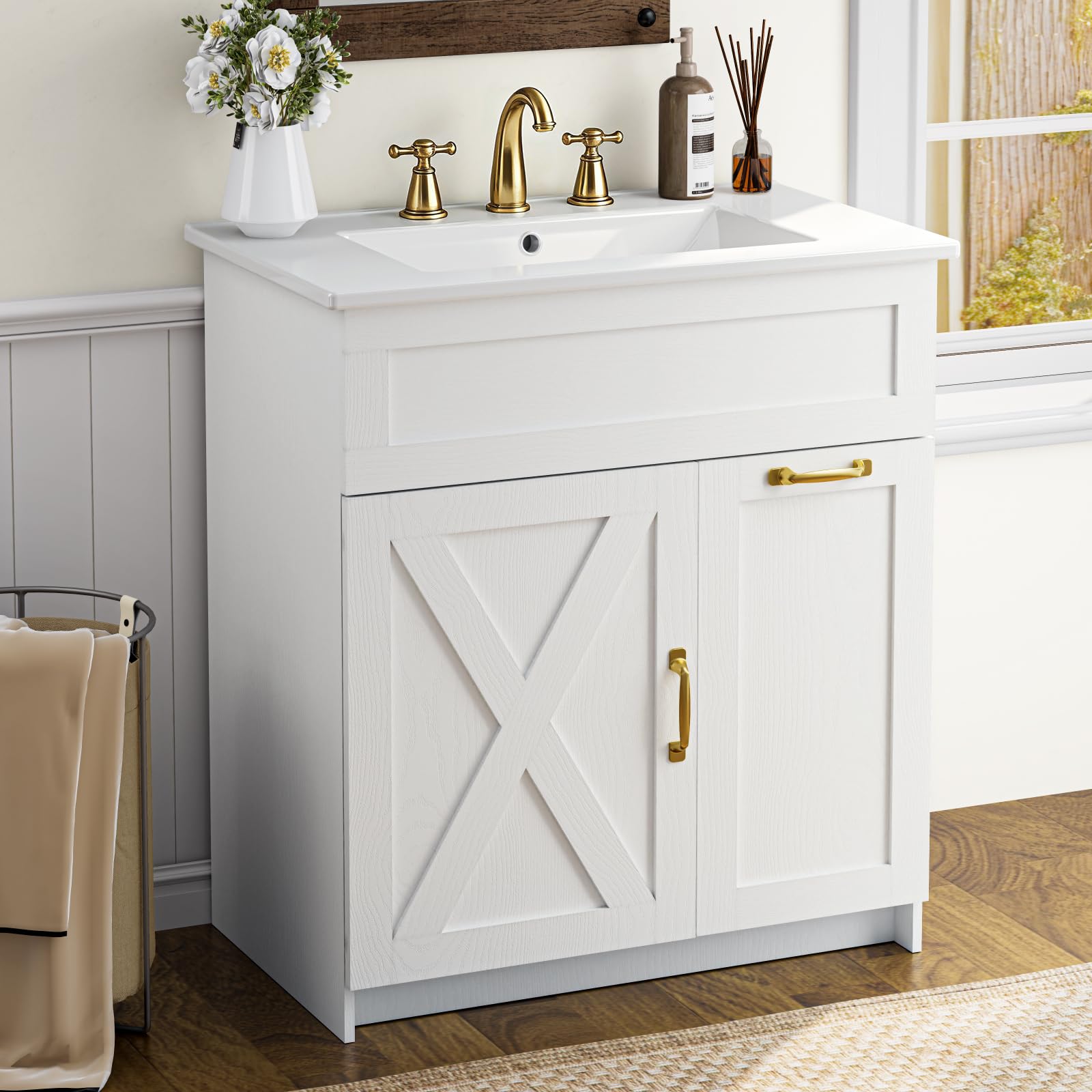 ELEVACHIC 30 White Vanity