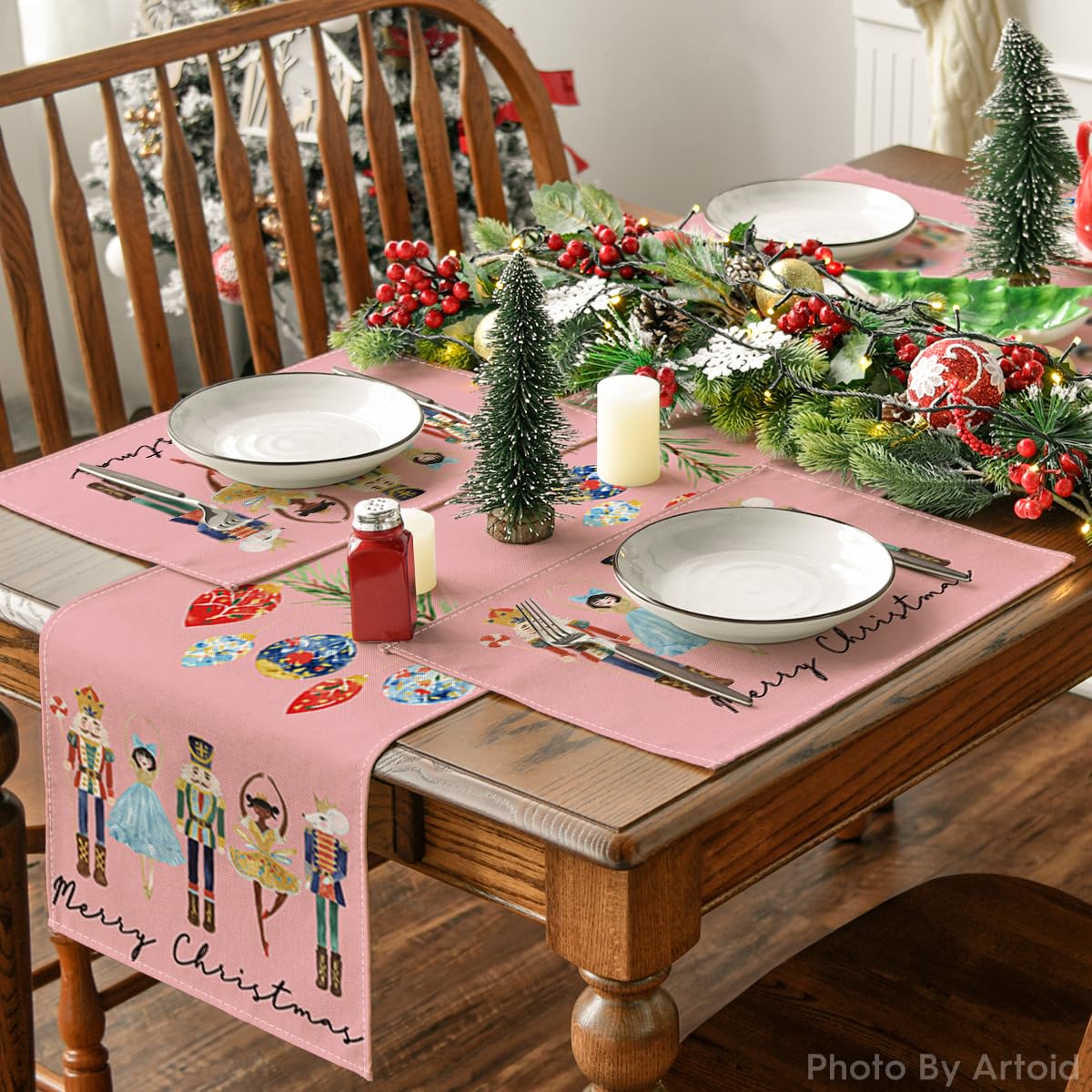 Artoid Mode Chemin De Table De Noël, Motif Casse-noisette, Motif