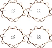 Vista 13 de LOOPROPE Cuerda elástica con sistema de amarre de ganchos Correa de carga ajustable Sin nudos Camión, RV, ATV, camping, accesorio al aire