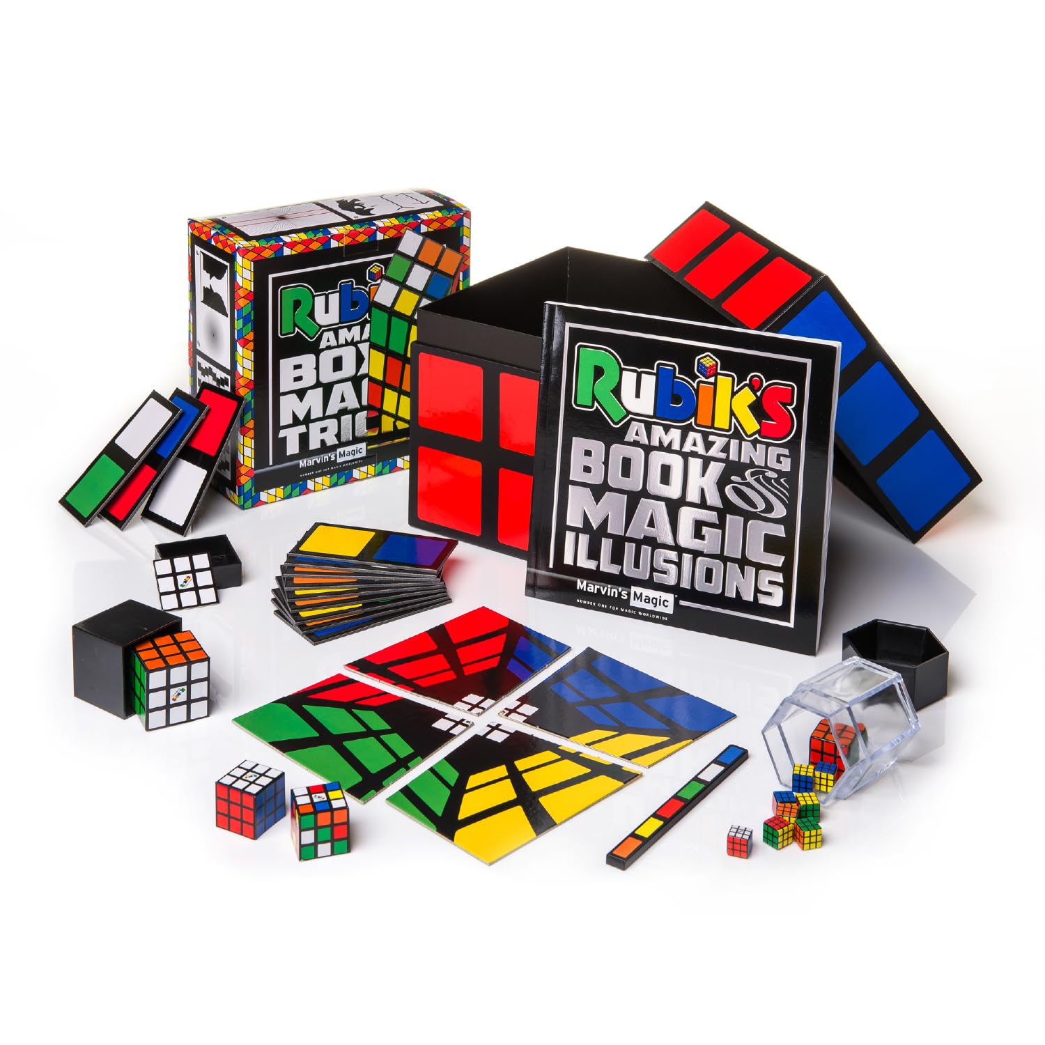 Marvin's MagicRubik's Amazing Box of Magic Illusions - Magic Set for Kids, Rubik's Set - Tricks for Children