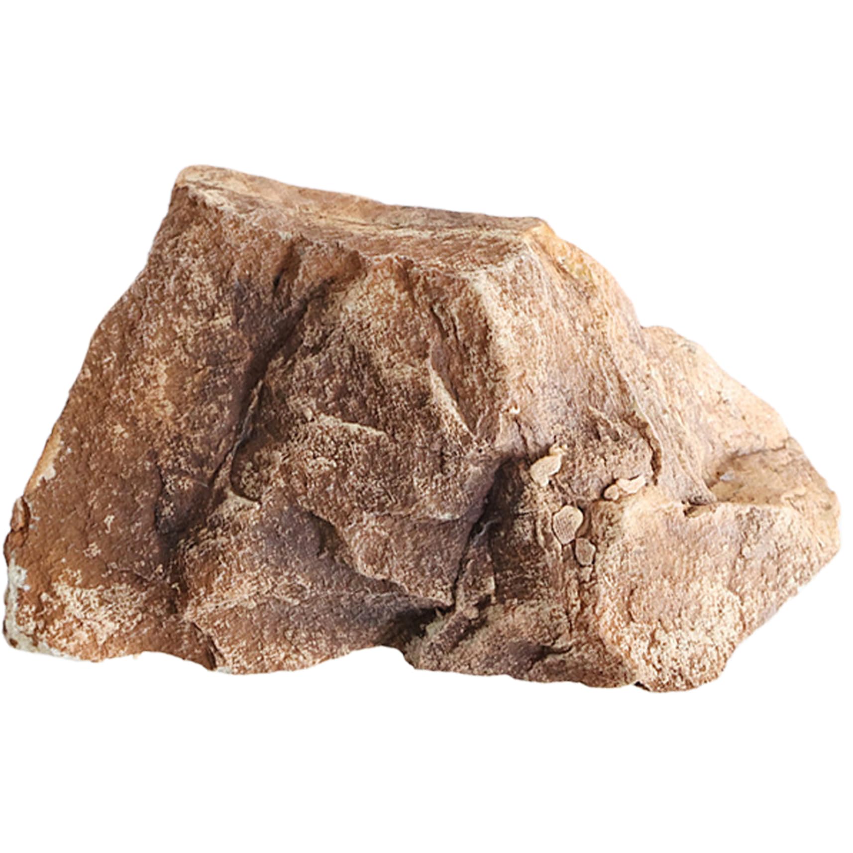 Landscape Rocks Fake Rock Sandstone Landscape Rock PU Foam Artificial Rocks Realistic Natural Texture Fake Rock Versatile Faux Rock Covers for Landscaping Well Pump Cover Style 2