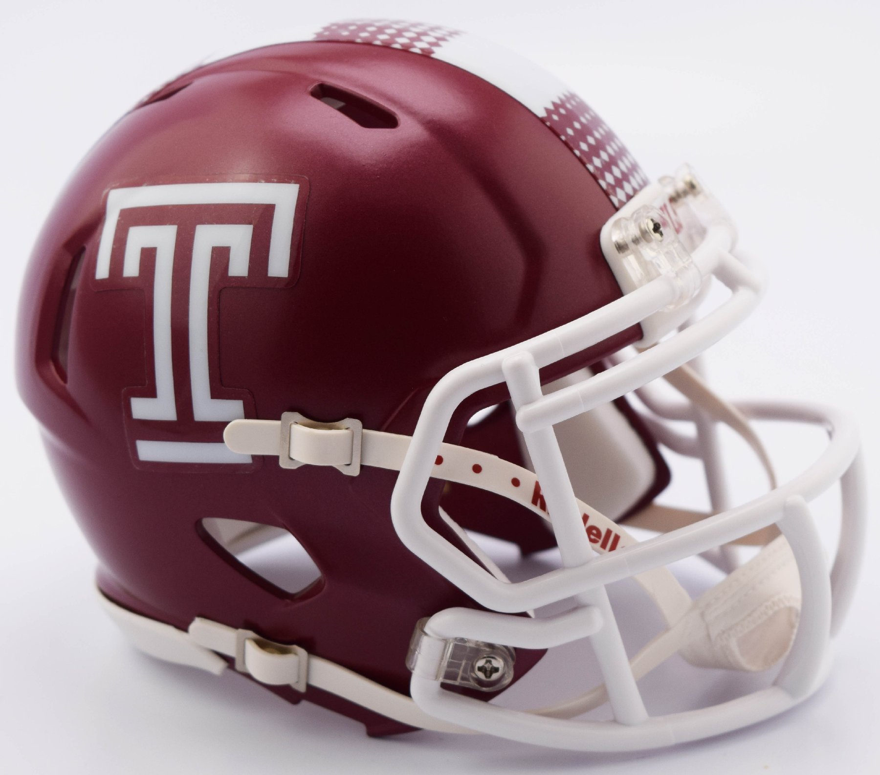TEMPLE OWLS NCAA Riddell Revolution SPEED Mini Football Helmet : Sports & Outdoors