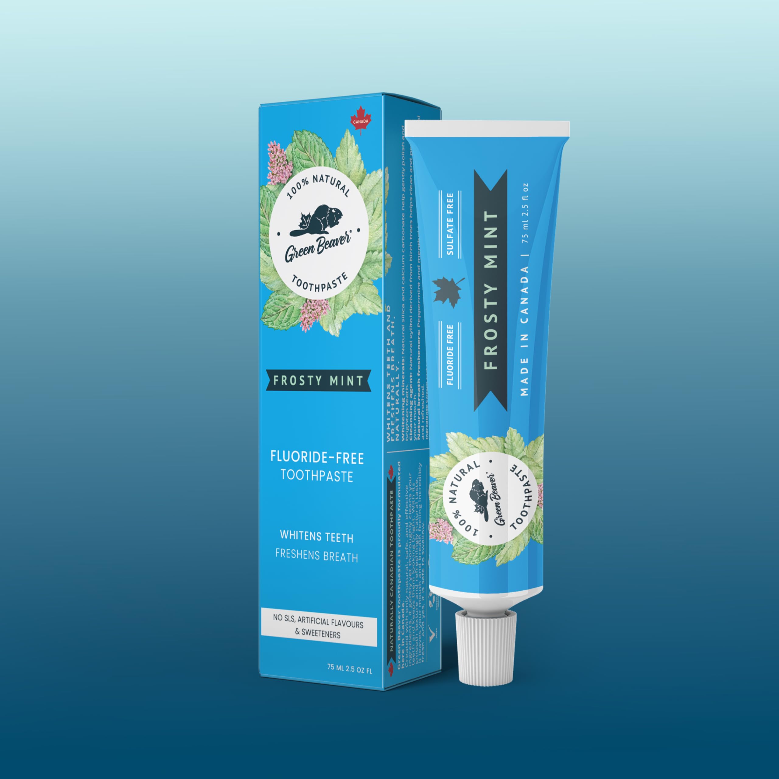 Amazon.com: Green Beaver All Natural Organic Toothpaste, Vegan