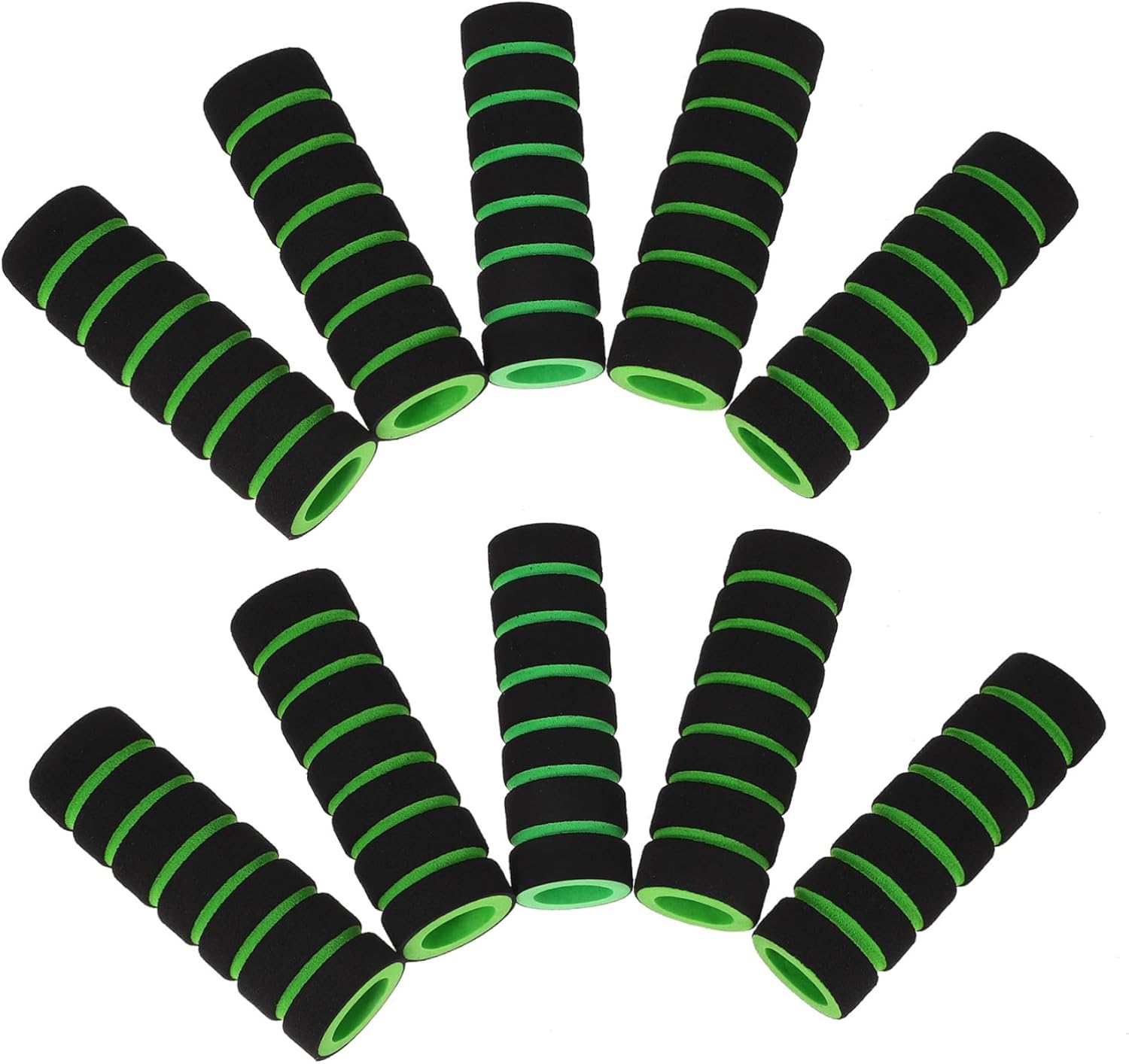 10pcs Fitness Equipment Roller Pads Replacement Durable Sponge Cushions for Sit Up Boards and Abdominal Training Machines Gym Accessory for Leg Extension and Workout Comfort