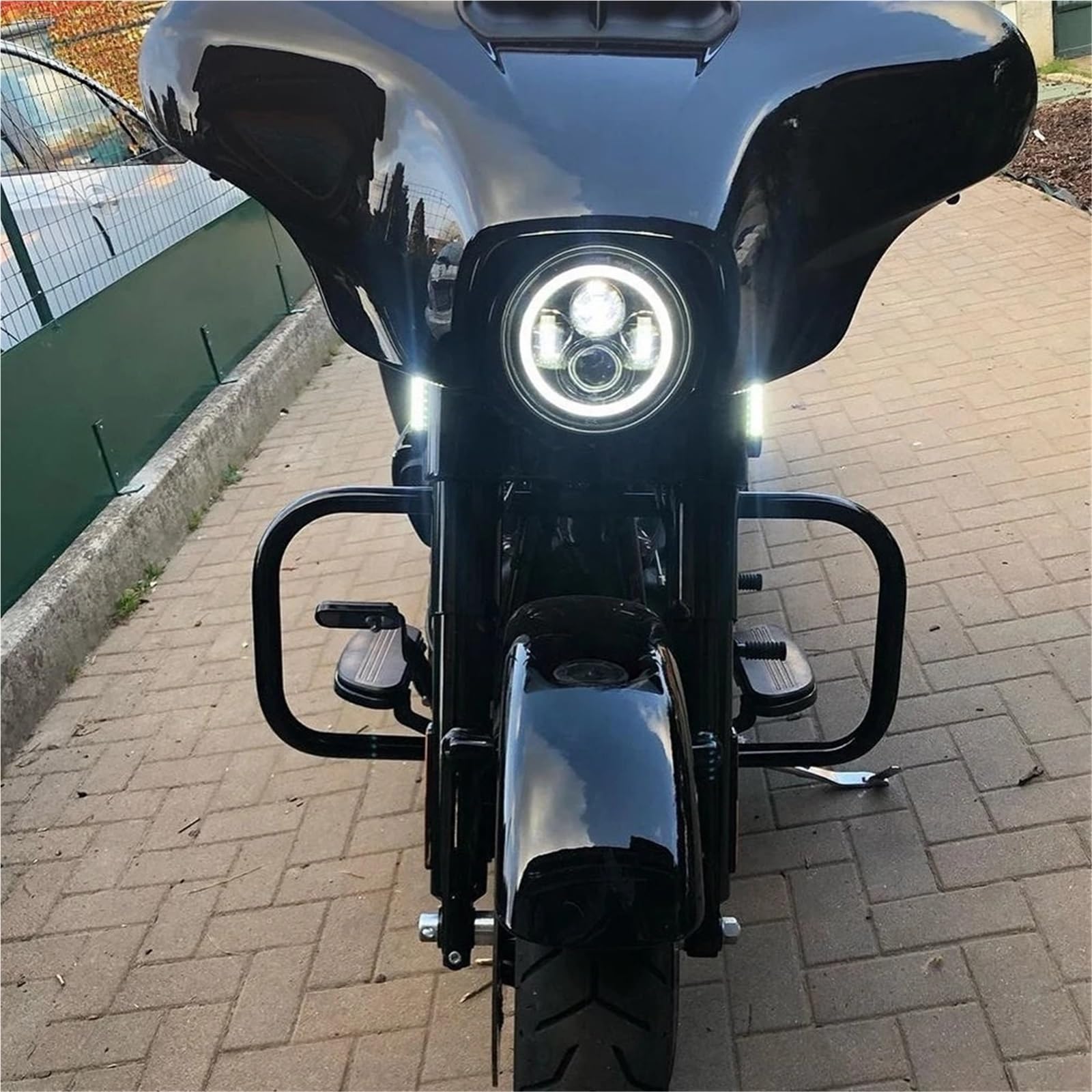 Per Moto per indicatori di direzione per LED Luci marcia per Harley