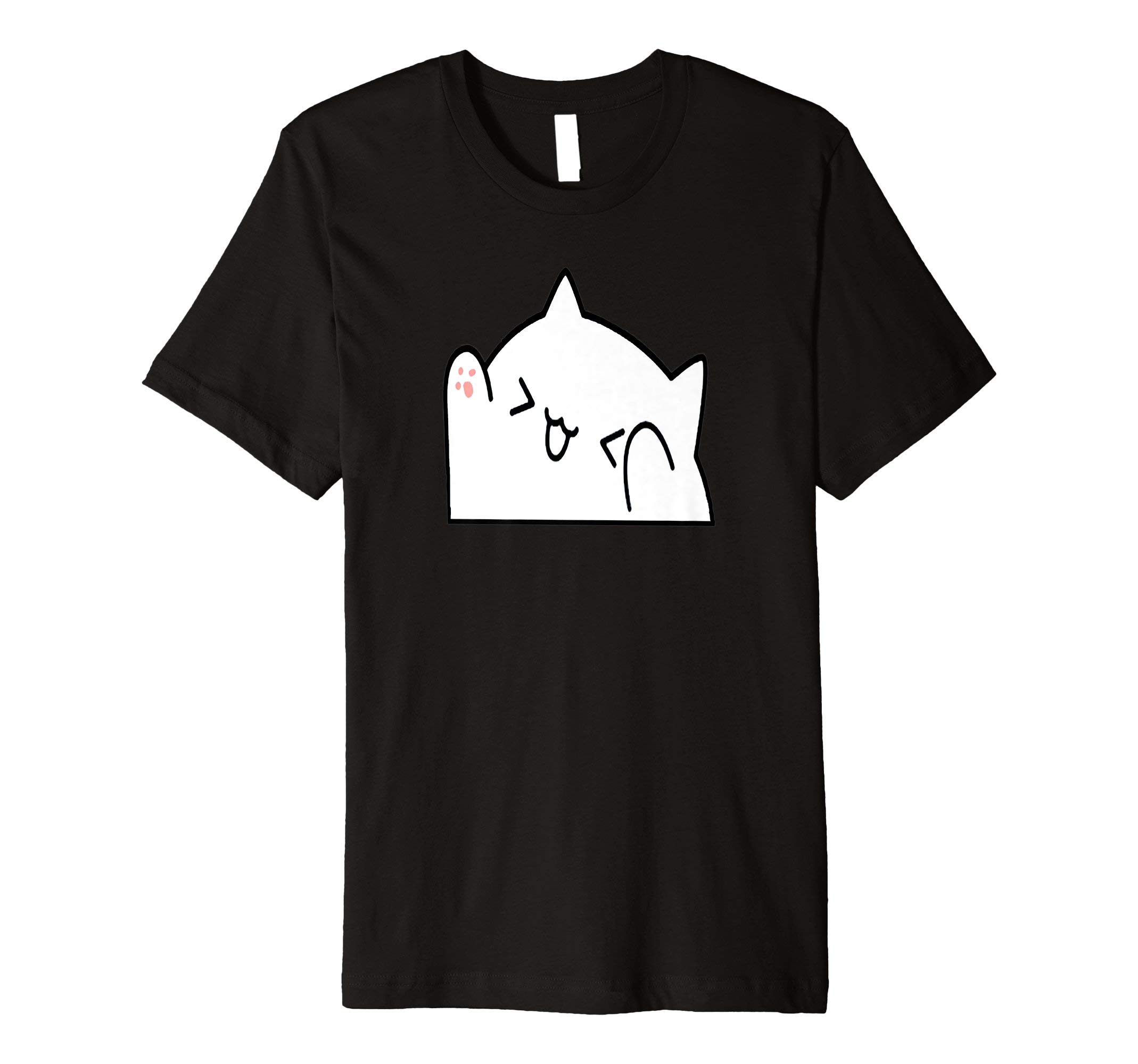 Cute Funny Cheering Bongo Cat meme T-Shirt